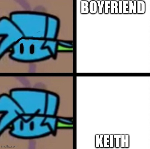 boyfriend when someone calls him keith | BOYFRIEND; KEITH | image tagged in fnf | made w/ Imgflip meme maker