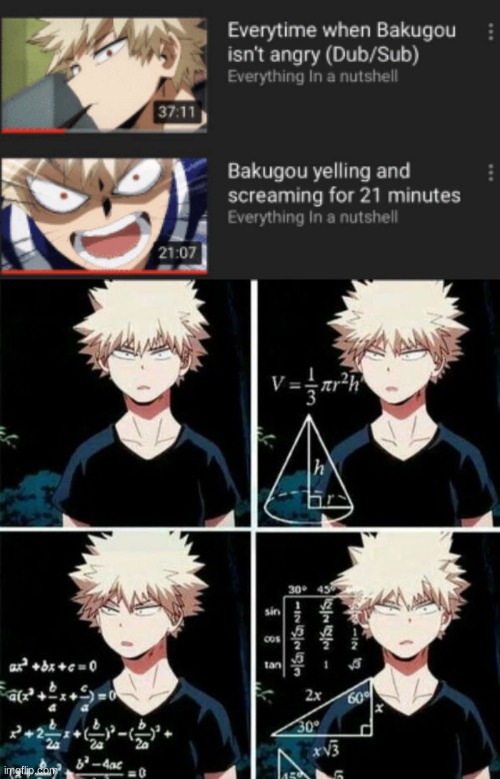 image tagged in confused bakugo | made w/ Imgflip meme maker