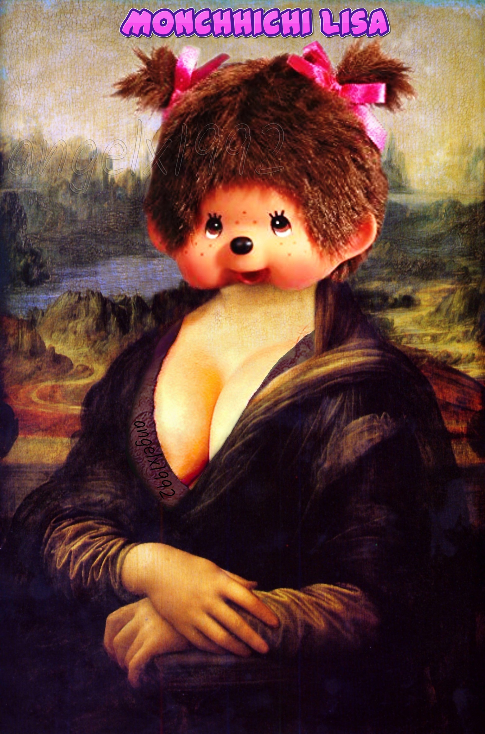 monchhichi lisa Blank Meme Template