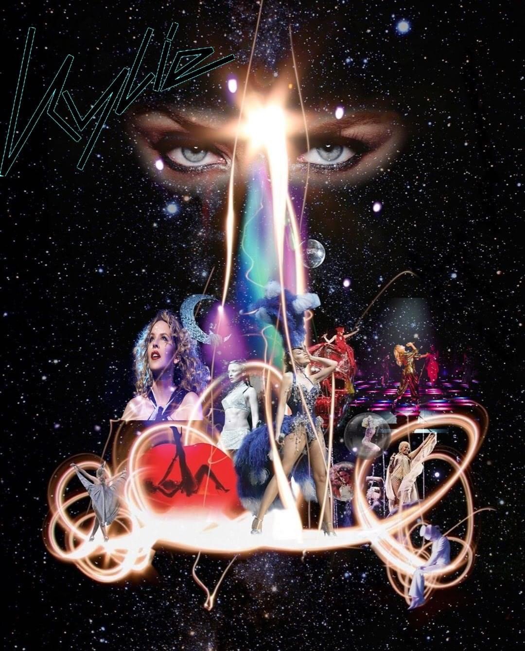 High Quality Kylie disco art Blank Meme Template