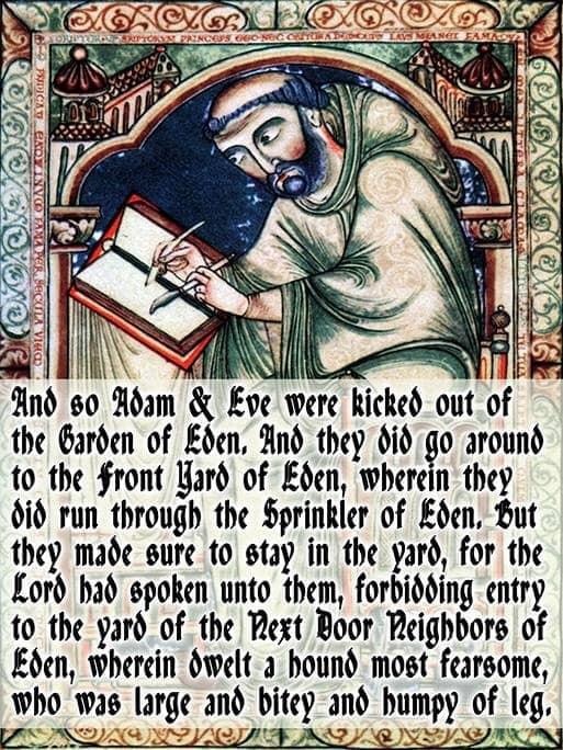 Garden of Eden Blank Meme Template