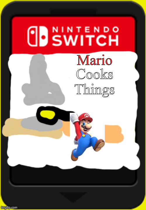 Mario Cooks Things | Mario; Cooks Things | image tagged in two buttons eggman,switch,not real,game,fake,swiiiiiiiiiiiiiiiiiiiiiiiiiiiiiiitch | made w/ Imgflip meme maker
