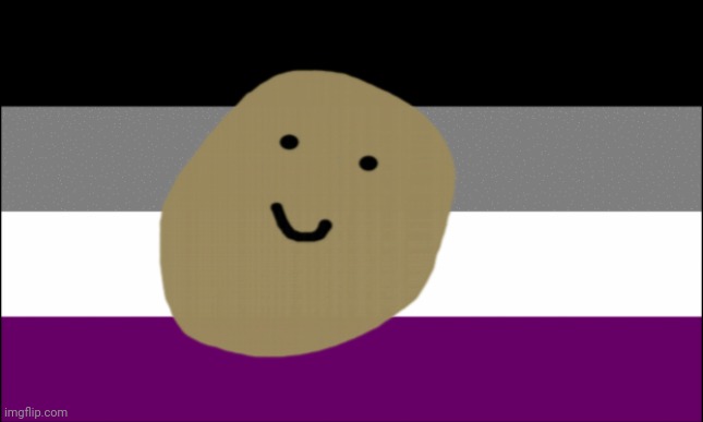 :) | image tagged in ace flag | made w/ Imgflip meme maker