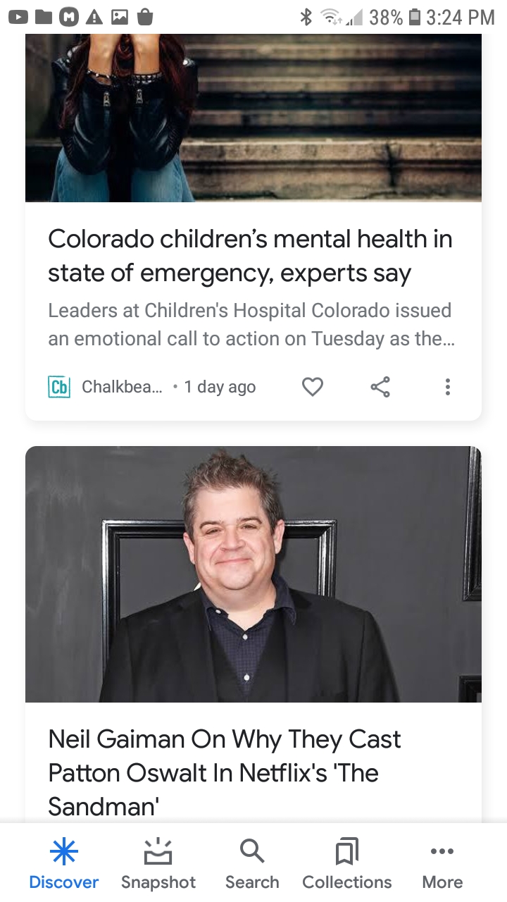Crisis Cast Patton Oswalt News Duo Blank Meme Template
