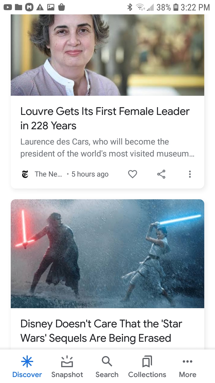 Louvre Disney Star Wars News Duo Blank Meme Template