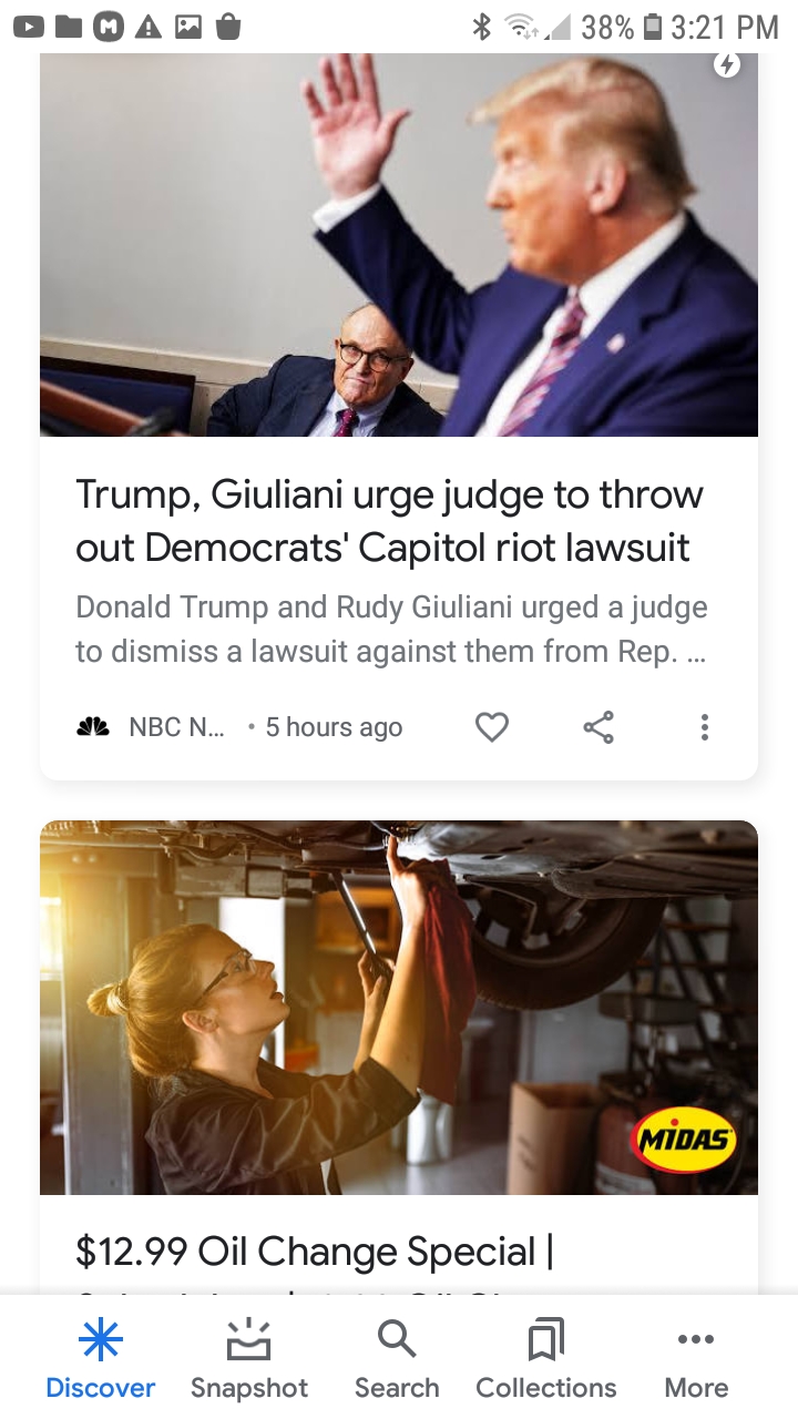 Trump Guilliani Oil Change Blank Meme Template