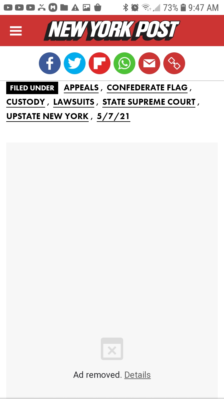 Ny Post Ad Removed Blank Template Imgflip