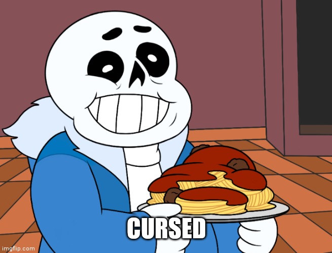 ._. (Mod note: ok then) | CURSED | image tagged in sans | made w/ Imgflip meme maker