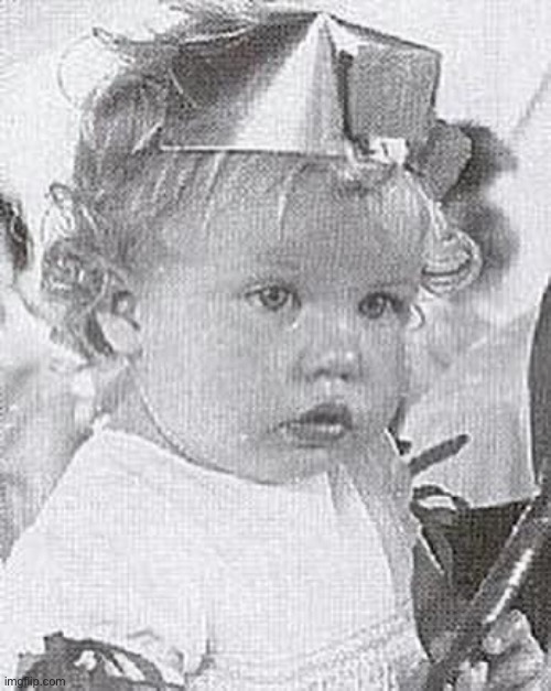 Birthday baby | image tagged in baby kylie | made w/ Imgflip meme maker