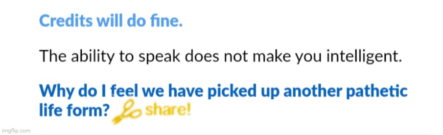 Me and Cleverbot just saying Qui-Gon quotes | made w/ Imgflip meme maker