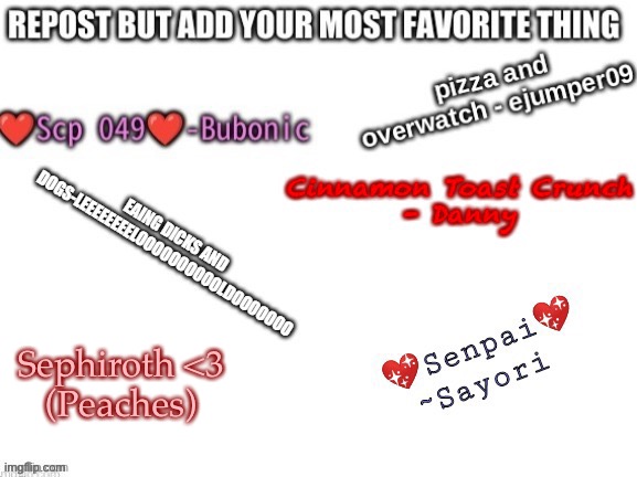 Sephiroth <3
(Peaches) | made w/ Imgflip meme maker