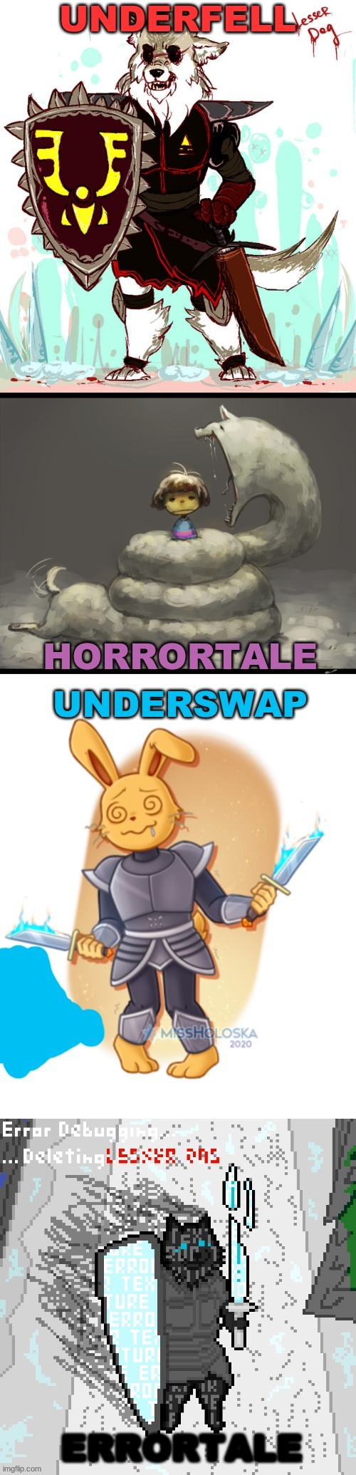 lesser dog aus because yes | made w/ Imgflip meme maker