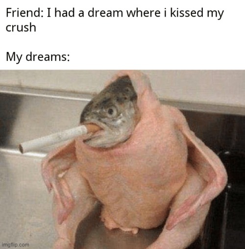 BOW DOWN TO THE FISHCKEN | image tagged in memes,fish | made w/ Imgflip meme maker