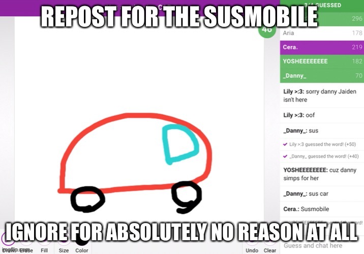 susmobile | made w/ Imgflip meme maker