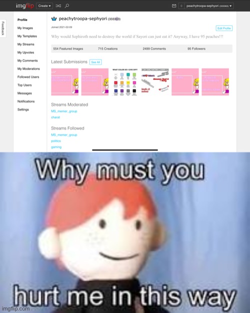 It said 333363 | image tagged in why must you hurt me in this way | made w/ Imgflip meme maker