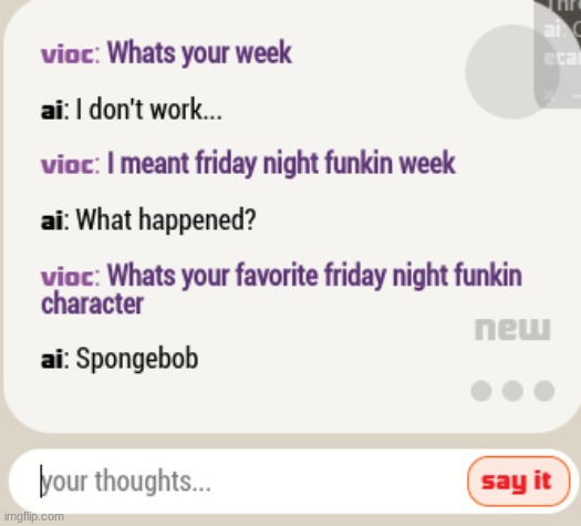 thats not a fnf character | made w/ Imgflip meme maker