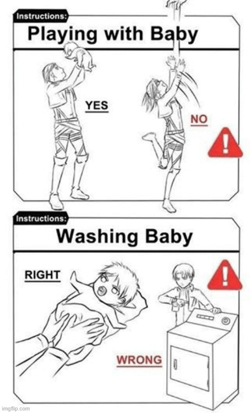 I like the levi way tho.. | image tagged in aot,take care of your kids right | made w/ Imgflip meme maker