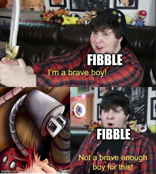 What I'm pretty sure Fibble felt like meeting Promiscuous in Issue 3 of In The Dark. | FIBBLE; FIBBLE | image tagged in jontron,skitzo,comick,fibble,sin,comickpro | made w/ Imgflip meme maker
