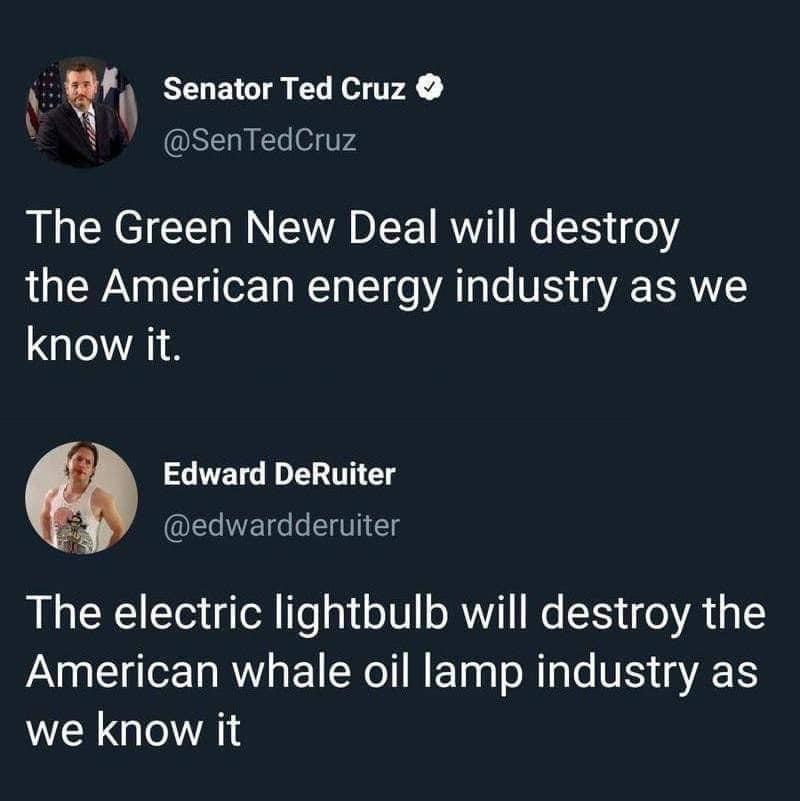 Ted Cruz tweet dunk Blank Meme Template