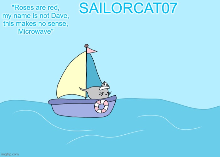 High Quality Sailorcat07 template Blank Meme Template