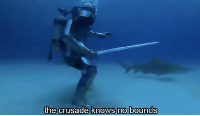 High Quality the crusade knows no bounds Blank Meme Template