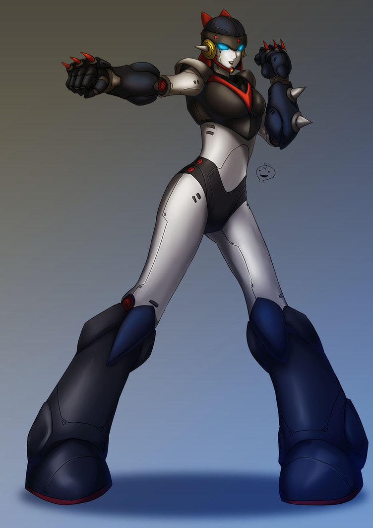 Unknown Giant Fembot 21 Blank Meme Template