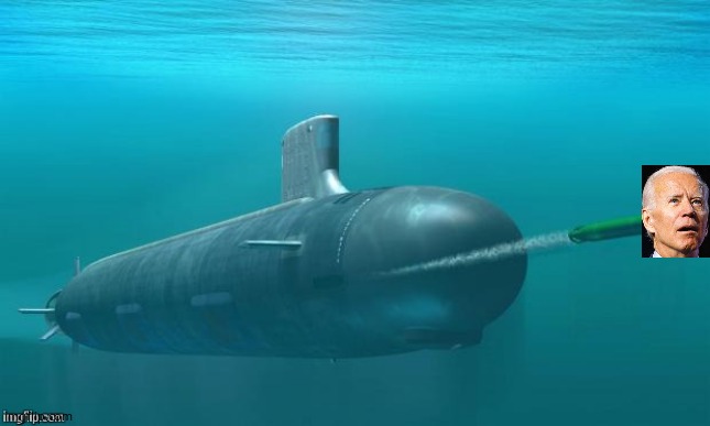 Submarine firing torpedo | image tagged in submarine firing torpedo | made w/ Imgflip meme maker