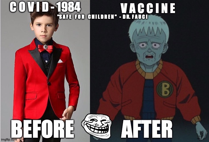 safe for kids | "S A F E    F O R    C H I L D R E N "   -  D R.  F A U C I | image tagged in covid19,dr fauci,vaccine,safety first,kids,obey | made w/ Imgflip meme maker