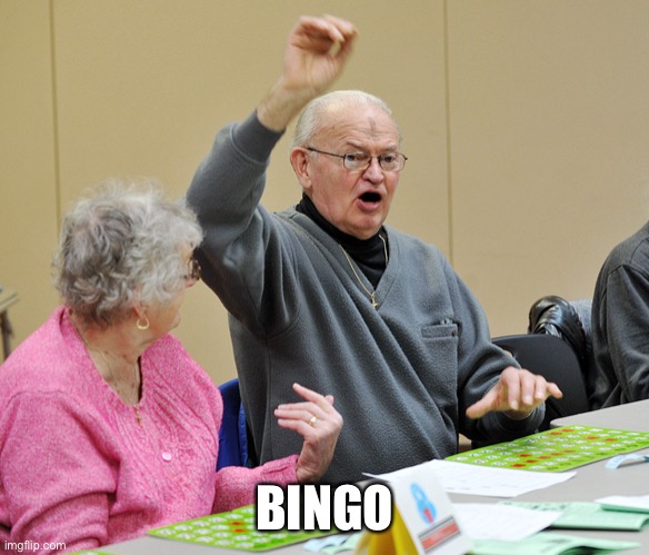 Bingo | BINGO | image tagged in bingo | made w/ Imgflip meme maker