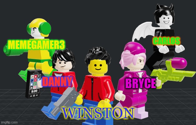 Imgflip Boys | CARLOS; MEMEGAMER3; DANNY; BRYCE; WINSTON | made w/ Imgflip meme maker