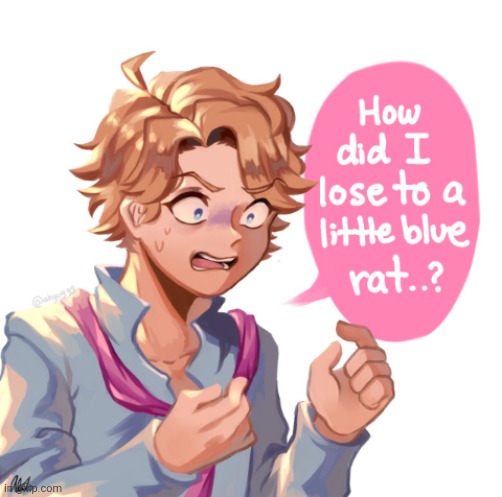 "How did i lose to a rat?" | image tagged in how did i lose to a rat | made w/ Imgflip meme maker