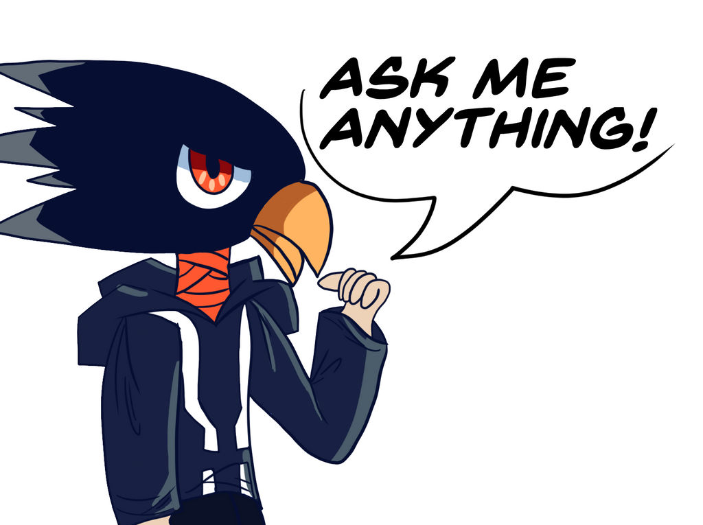 the-goth-chicken's ask me anything Blank Meme Template