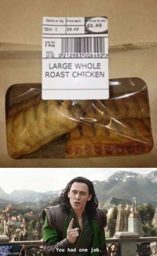 image tagged in you had one job just the one | made w/ Imgflip meme maker