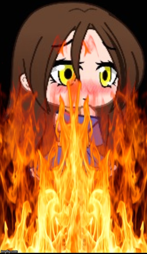 Frans can burn and so can fanon frisk | made w/ Imgflip meme maker