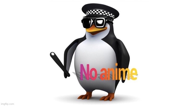 No anime | image tagged in aaa chief announcement | made w/ Imgflip meme maker