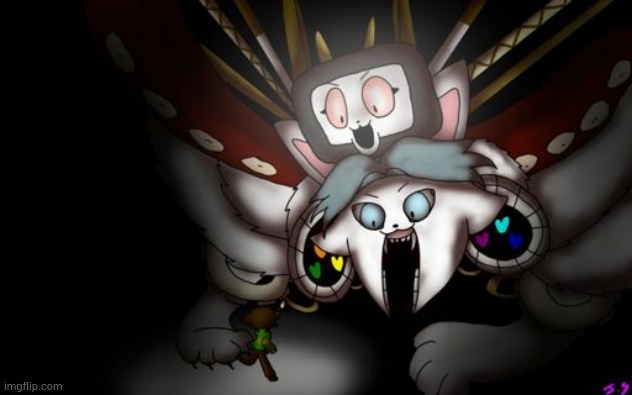 Omega temmie | image tagged in omega temmie | made w/ Imgflip meme maker