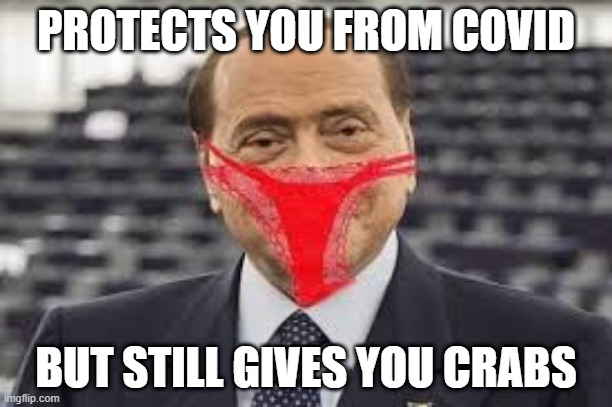 Love Them Ladies Drawers? | PROTECTS YOU FROM COVID; BUT STILL GIVES YOU CRABS | image tagged in you had one job | made w/ Imgflip meme maker