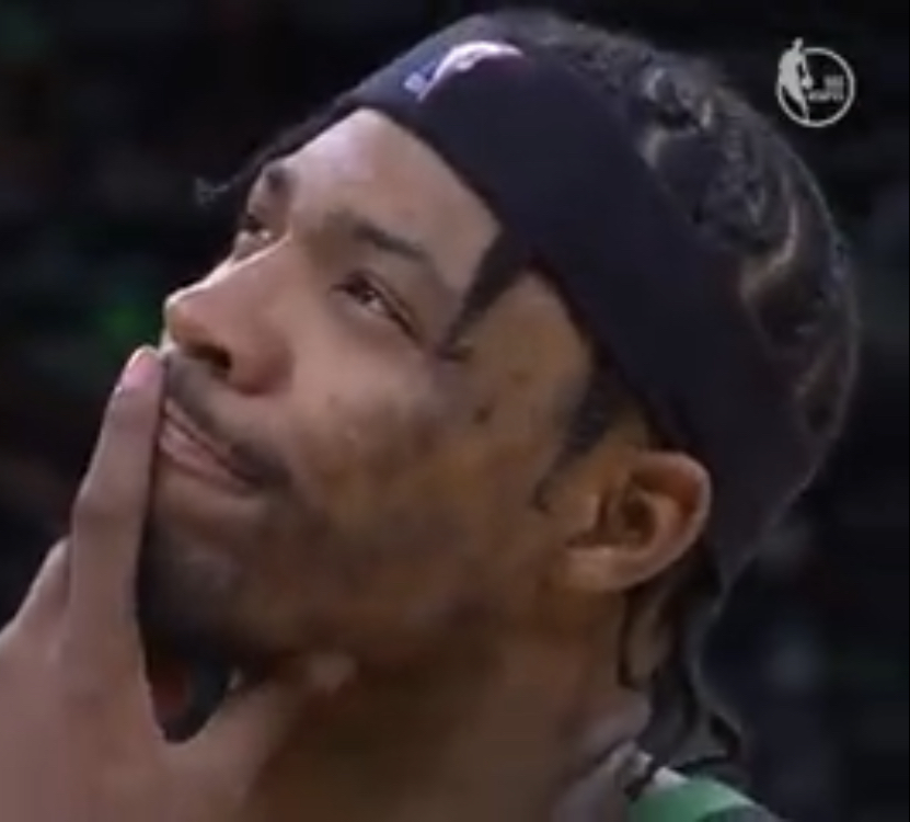 High Quality Marcus Smart thinking Blank Meme Template