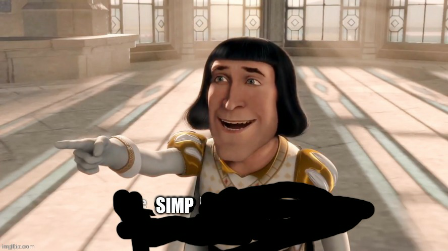 High Quality Simp Blank Meme Template