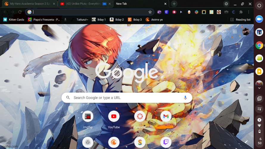 My google background :D | made w/ Imgflip meme maker