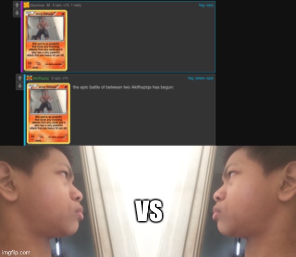 VS | made w/ Imgflip meme maker