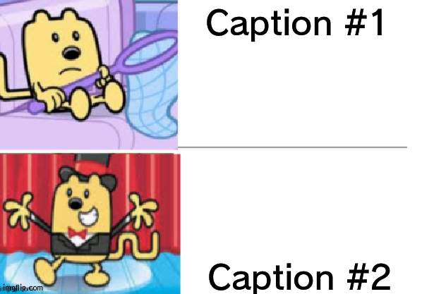 Lyol won also, congratulations for him | Caption #1; Caption #2 | image tagged in fancy wubbzy | made w/ Imgflip meme maker