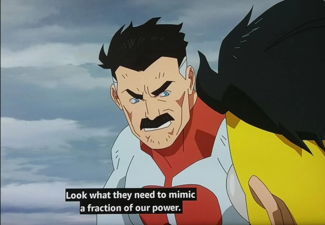 Invincible Look What They Need Blank Meme Template