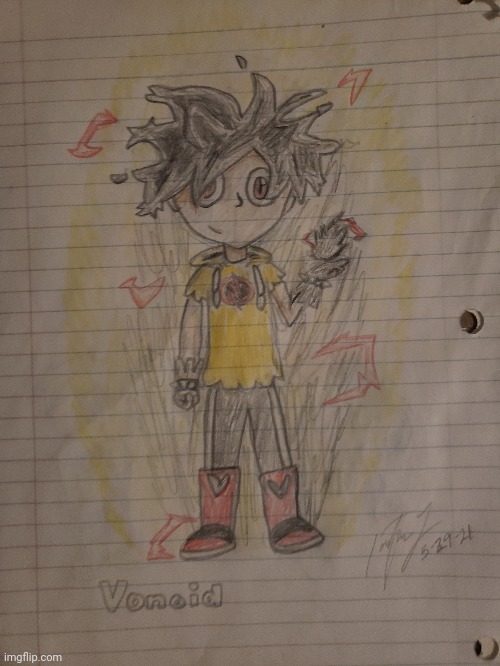 So this is basically a fusion between me and my friends oc, Void | made w/ Imgflip meme maker
