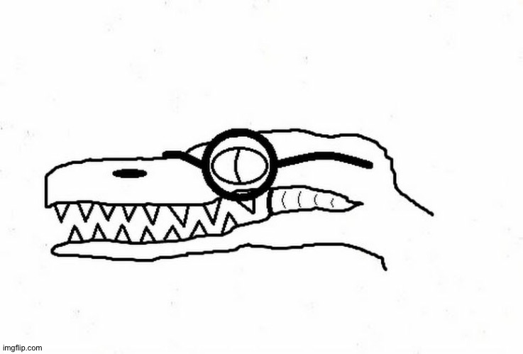 Me in a nutshell | image tagged in nerdy spinosaurus | made w/ Imgflip meme maker