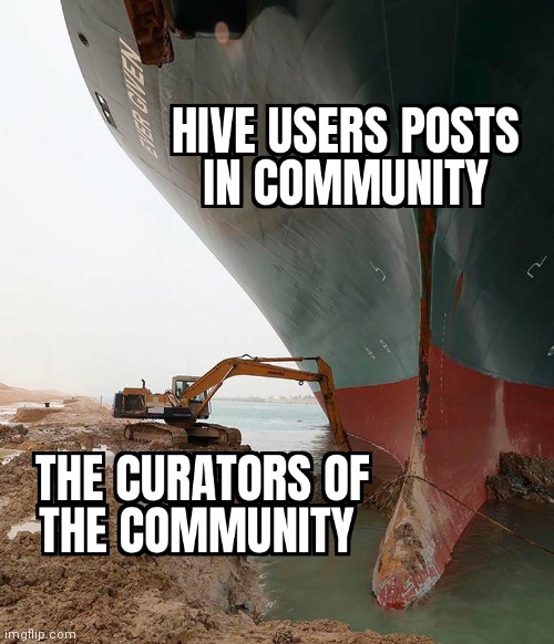 The community curators and community posts | image tagged in memehub,cryptocurrency,hive,crypto,memes,meme | made w/ Imgflip meme maker