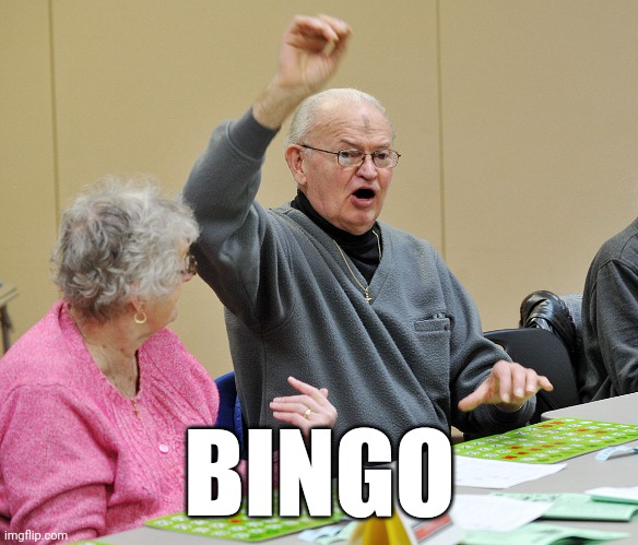 Bingo | BINGO | image tagged in bingo | made w/ Imgflip meme maker