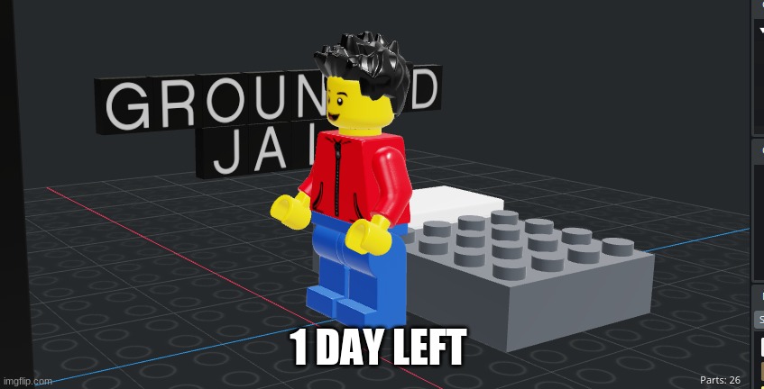 1 DAY LEFT | made w/ Imgflip meme maker