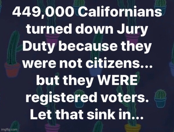 But as long as they are voting Democrat, the authorities don’t care | image tagged in illegal aliens,illegal immigration,california,democrats,democratic party,memes | made w/ Imgflip meme maker