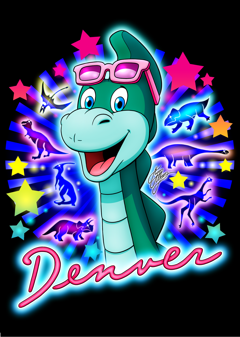 Denver the last Dinosaur Blank Meme Template